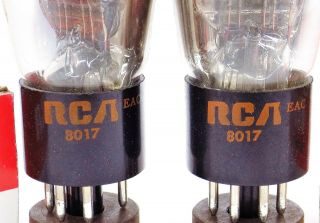 N.  O.  S Vintage RCA 884 Matched Date Vacuum Tubes. 3