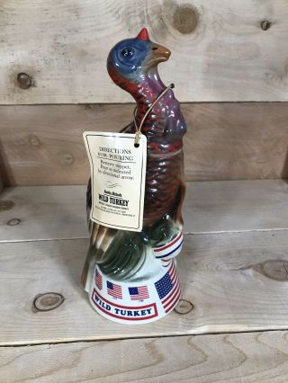 Wild Turkey The Spirit Of 76 Vintage Decanter Kentucky Bourbon 5 - Empty