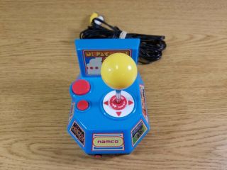 Vintage Jakks Pacific Namco Ms.  Pac - Man Tv Plug And Play Joystick Video Game
