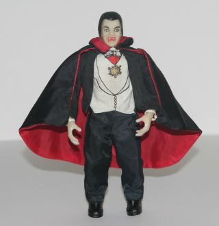 Great Vintage Remco Universal Monsters Dracula Bela Lugosi 8 " Figure Toy
