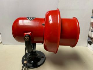 Vintage Large Industrial Federal Signal Corp.  Model L Siren / Horn 240v