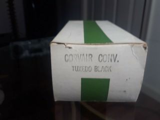 Vintage 1960s ? Chevrolet Corvair Convertible Promo Car Tuxedo Black Box Only