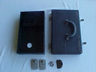 Vintage Singer Featherweight Model 221 Sewing Machine Case Parts - Locks Hinges