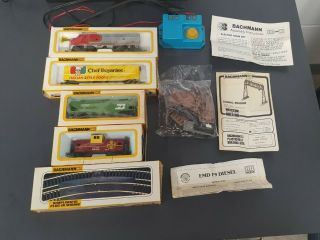 Vintage Bachmann Ho Scale Electric Train Set No.  47 - 446 Complete W/ Box