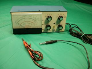 Vintage Heathkit Im - 5228 Vtvm Voltmeter,