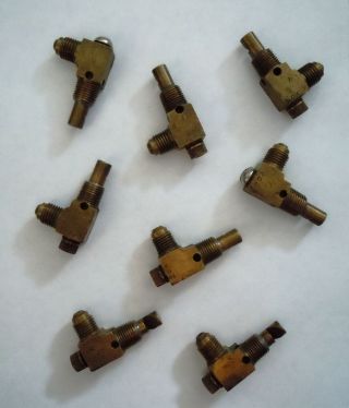 8 Vintage Hilborn Injector Nozzles,  20a