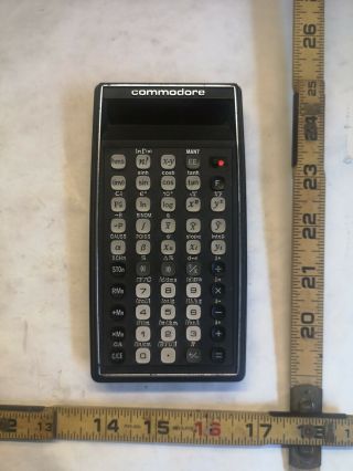 Vintage Electronic Calculator Commodore Sr - 9190r Made In England,