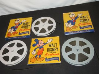 Vintage Walt Disney Film Home Movie Cartoons Mickey Mouse & Donald Duck 8mm (3)