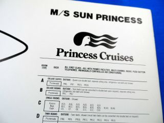 Ms Sun Princess Princess Cruises 1970 