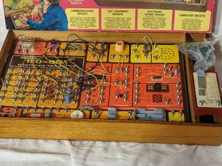 Radio Shack Tandy Science Fair 150 In 1 Kids Electronic Project Kit Vintage 1976 3