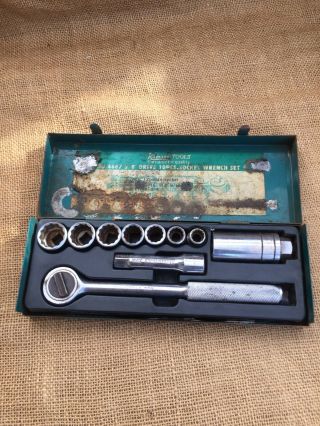 Kamasa Tools - 10 Piece 3/8 Drive Socket Set Vintage Kamasa No4667 3/8 - 3/4