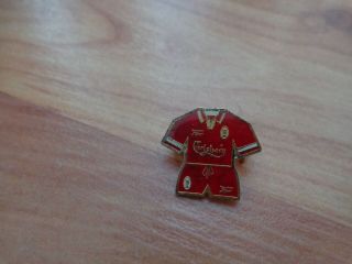 Vintage 1996 - 1998 Liverpool Fc Reebok Home Shirt Football Enamel Pin Badge