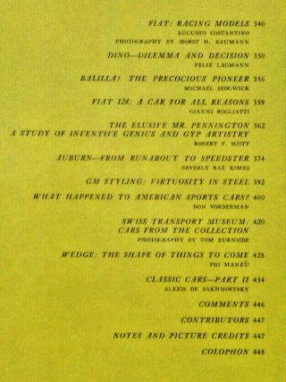 Automobile Quarterly Volume 5 4 1967 2
