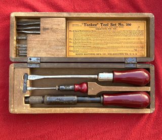 Vintage Yankee Tool Set No.  100,  Yankee Screwdriver