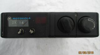 Vintage Motorola Mcx100 2 Way Radio Mod.  No.  Mbd23cua1dooa