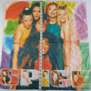 SPICE GIRLS VINTAGE TEXTILE POSTER FLAG POP DISCO DANCE GIRL POWER 90 ' s 3