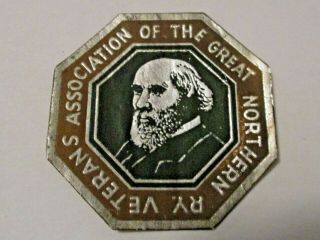 Vintage Veterans Association Of The Great Northern Railway Railroad Stamp