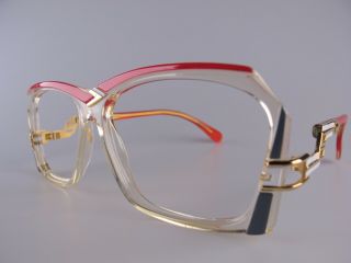 Vintage 80s Cazal Eyeglasses Frames Women 
