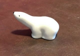 Vintage Arabia Finland Ceramic Polar Bear Figurine Raili Eerola
