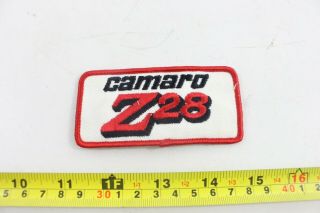 Vintage Chevrolet Chevy Camaro Z28 Sew On Patch Badge Hat Jacket - A10