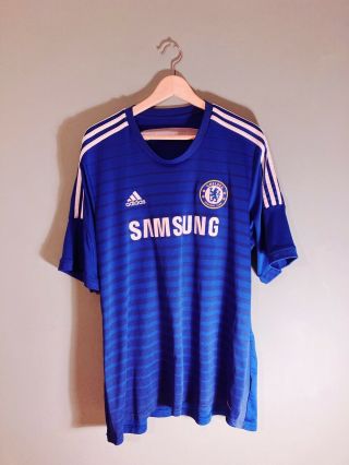 Chelsea 2014 - 2015 Home Vintage Football Shirt Xl