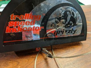 Vintage Fishing Gear.  Trolling Speed Indicator By Grizzly Fishing Tackle