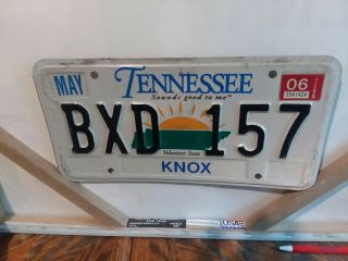 Tennessee License Plate Sounds Good To Me