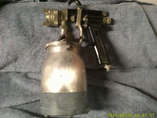 Binks Model 7 Spray Gun Vintage & Cup 36sd Air Cap
