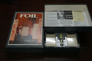 Vintage 1968 Foil 3m Bookshelf Game Of Words And Wits