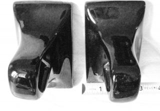 Vintage Ceramic Black Bathroom Accessories 2
