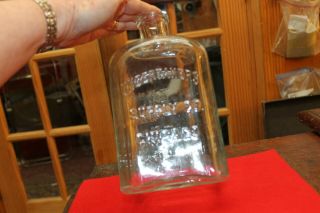Vintage Large Clear Undertakers Supply Co.  Chicago 64 Ozs Embalmeing Bottle