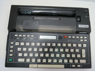 Vintage Brother Ep22 Electronic Printer Word Processor Typewriter Portable Japan