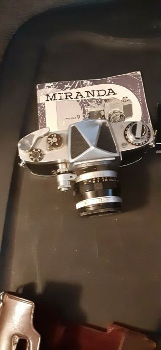 VINTAGE Miranda D camera with accessories 2