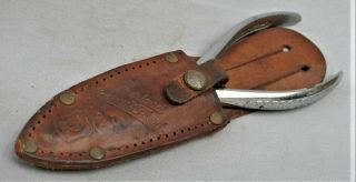 Vintage Fishing Pliers With Sheath - Made In West Germany Fisherman 