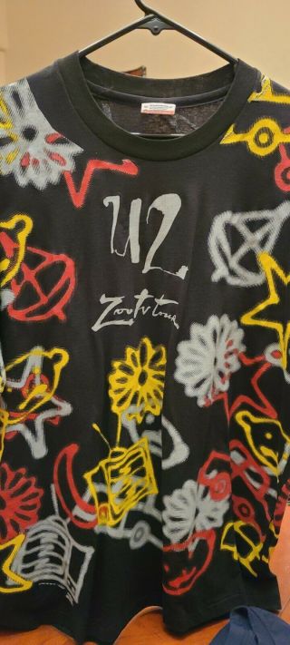Vintage 1991 U2 Zoo Tv Concert Shirt Xl. ,  Never Worn