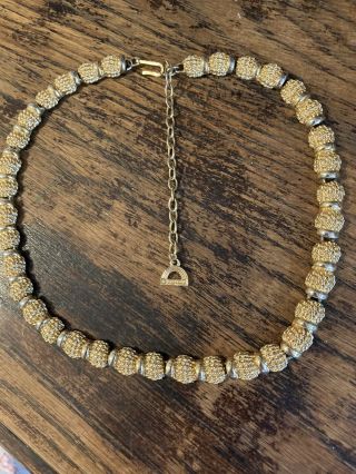 Vintage Goldtone D’orlan Necklace