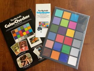 The Macbeth Colorchecker Color Rendition Chart - Near Vintage