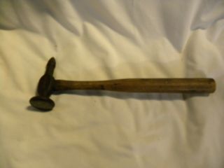 Vintage Bonney Auto Body Hammer W/wood Handle