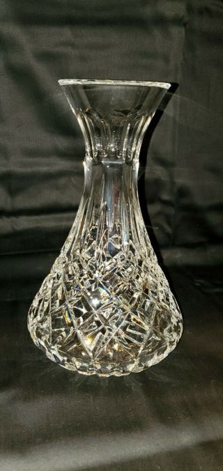 Waterford Crystal Lismore Carafe 9 " Tall Wine Decanter.  Vintage Gothic Watermark