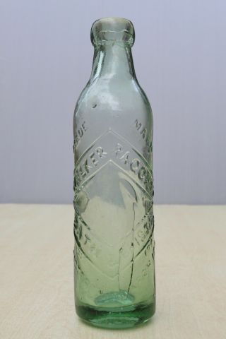 Vintage C1890s Walker Raccatt Bath & Bristol Mineral Water Ginger Beer Bottle