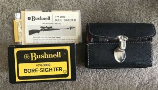Vintage Bushnell 74 - 3002 Bore Sighter,  W Case & Papers
