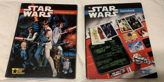 Vintage 1987 West End Games Star Wars The Roleplaying Game & Sourcebook Hb Books