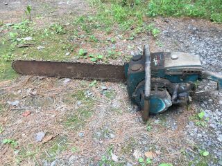Lombard L50 26 " Bar Chainsaw,  Lombard L - 50 Vintage Collector Chainsaw (runs)