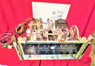 Vintage Curtis Mathes Tube Stereo Reciever 29dmx,  6bq5/el84 With Sam 