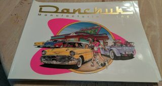 Two (2) Vintage Danchuk Parts Catalogs 1 Corvettes & 9 55,  56,  57 Parts