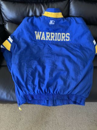 Vintage Golden State Warriors Starter Jacket San Francisco 3