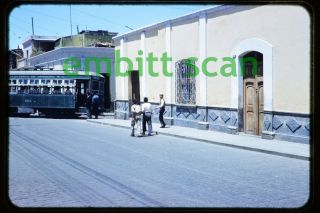 Slide,  Peru Arequipa Tram Trolley 802,  In 1952