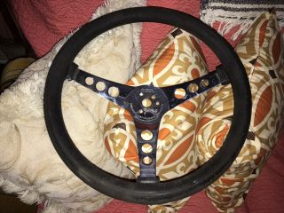 Vintage Superior Performance Products " The 500” Steering Wheel 14 " Rubber
