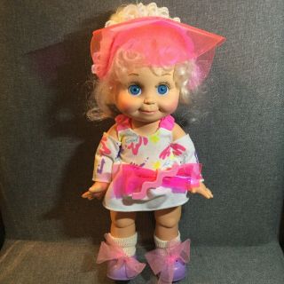 Vintage Baby Face Doll " So Sweet Sandi” 1 Galoob 1990