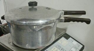 Vintage Presto 406 Pressure Cooker Complete,  6 - Qt (w Updated Controller Set)